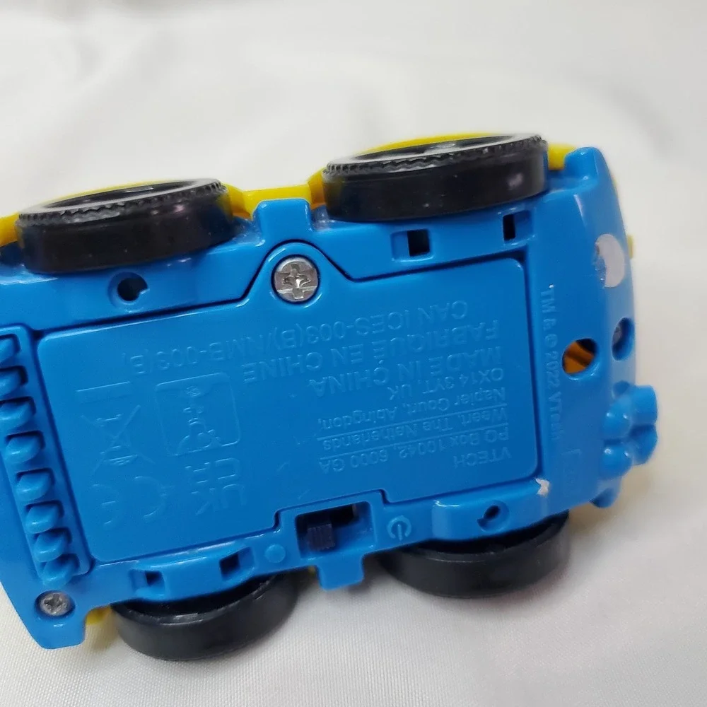 Vtech Go Go Smart Wheels Zig Zag Raceway‎ Car Yellow Stunt